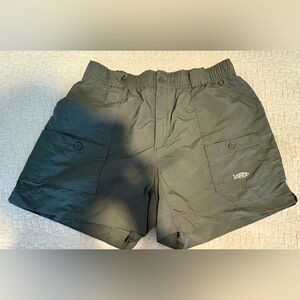 AFTCO Men's Charcoal Fishing Shorts Size 36